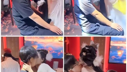 太龌龊了！杭州一酒馆让女舞者叼着棒棒糖口喂顾客，冲上4.9高分